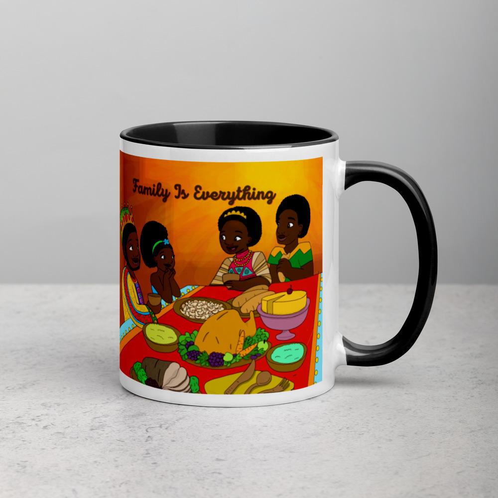 Family Mug with Color Inside