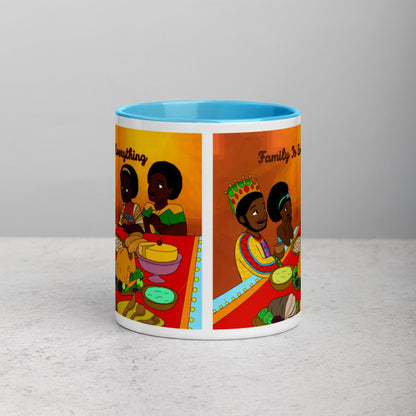 Family Mug with Color Inside