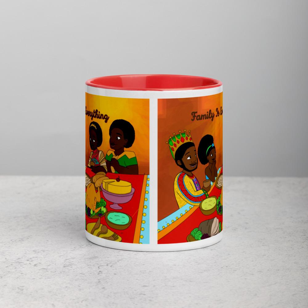 Family Mug with Color Inside
