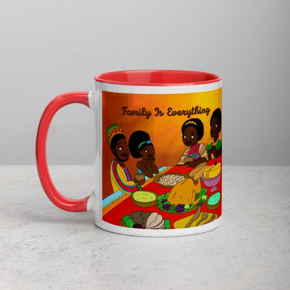 Family Mug with Color Inside