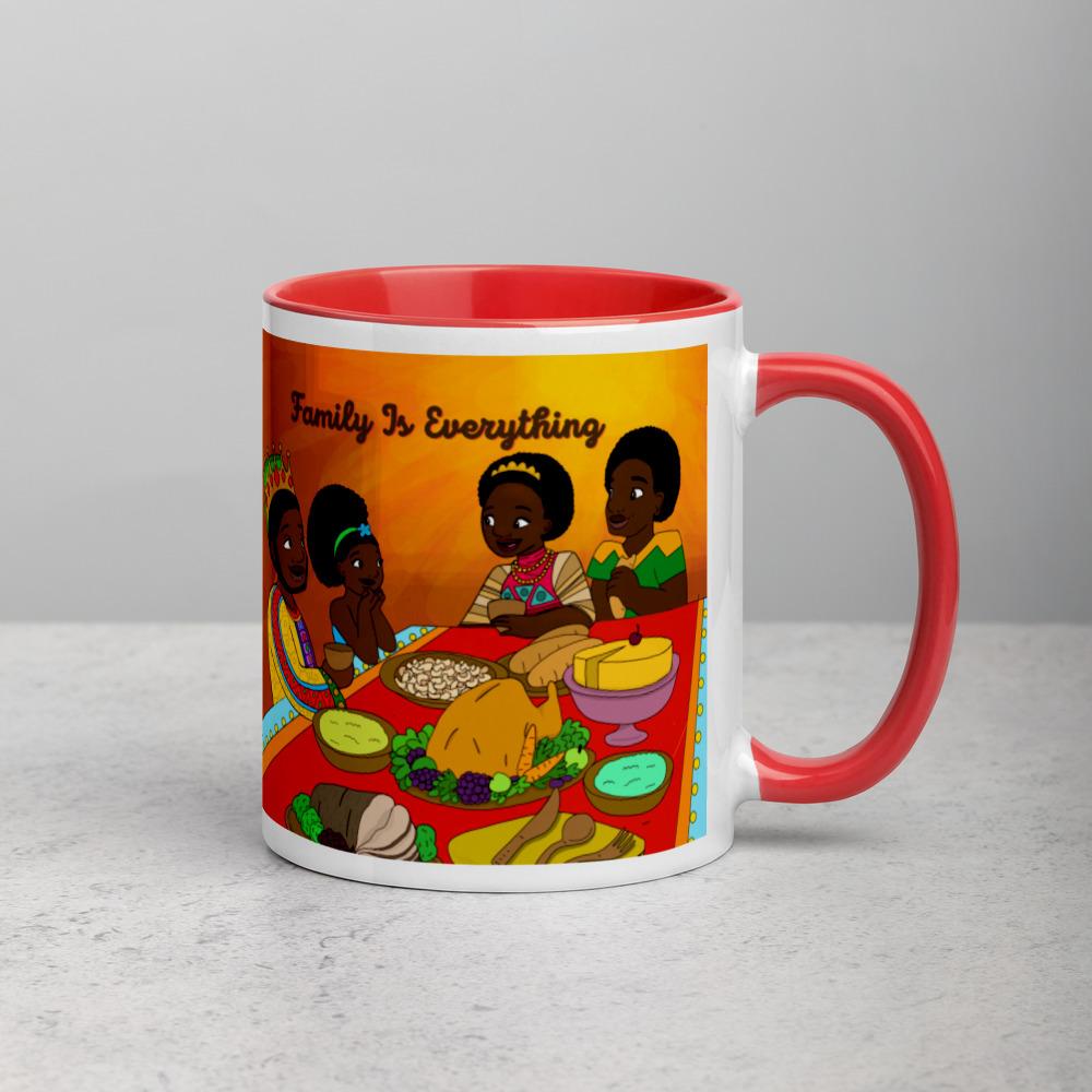 Family Mug with Color Inside