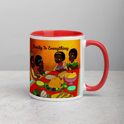 Family Mug with Color Inside