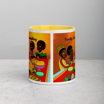 Family Mug with Color Inside