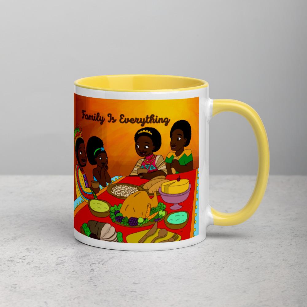 Family Mug with Color Inside