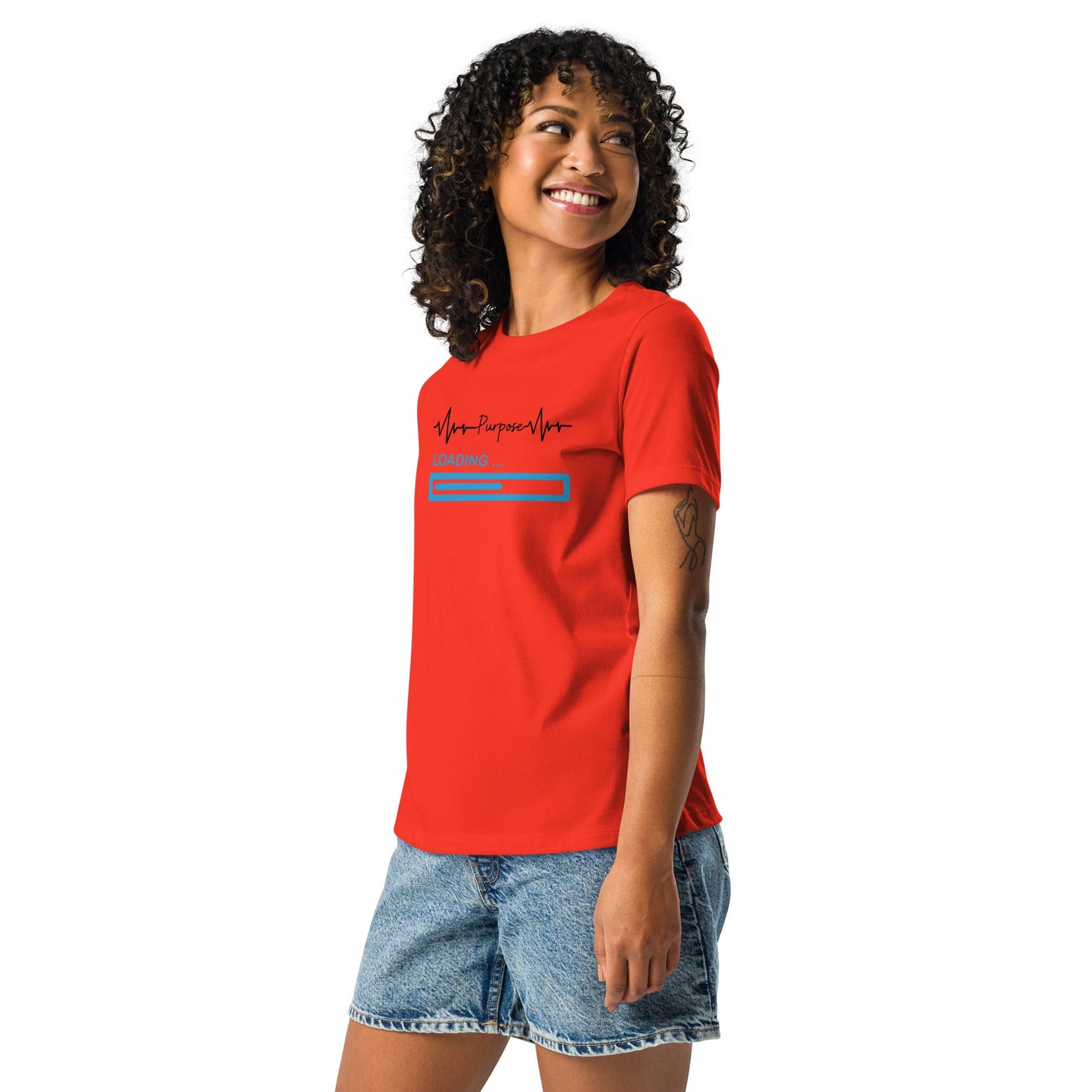 Purpose Loading Women's Relaxed T-Shirt