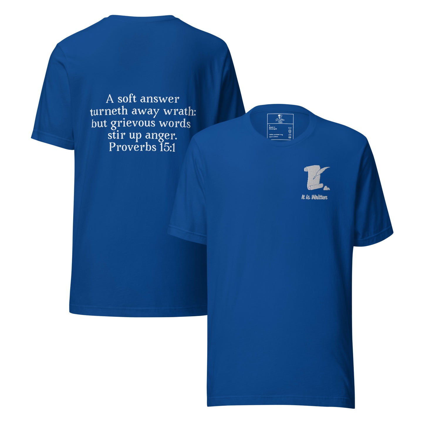 It Is Written Bible verse Unisex T-Shirt