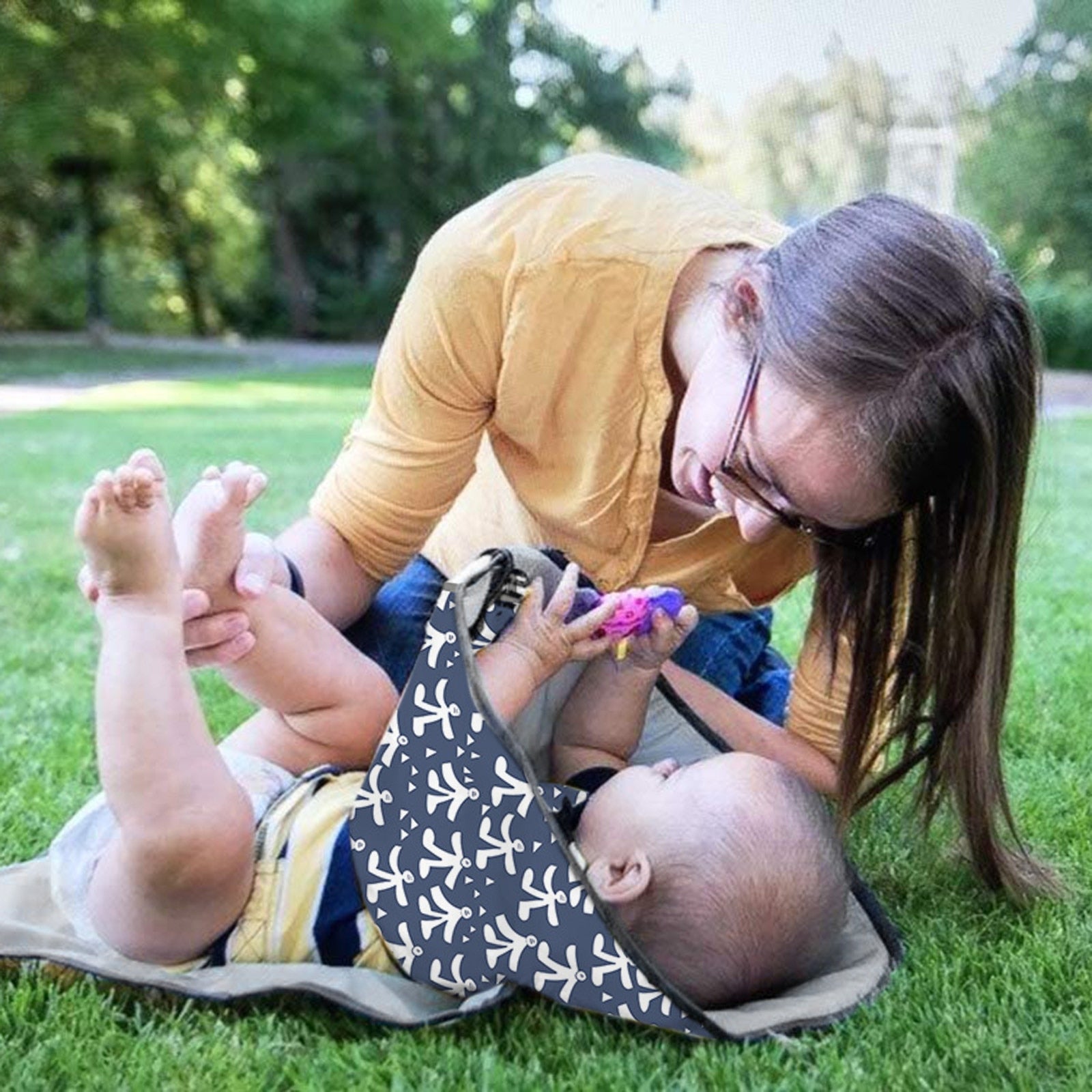 Baby Foldable Waterproof Diaper Changing Mat - MONLANE